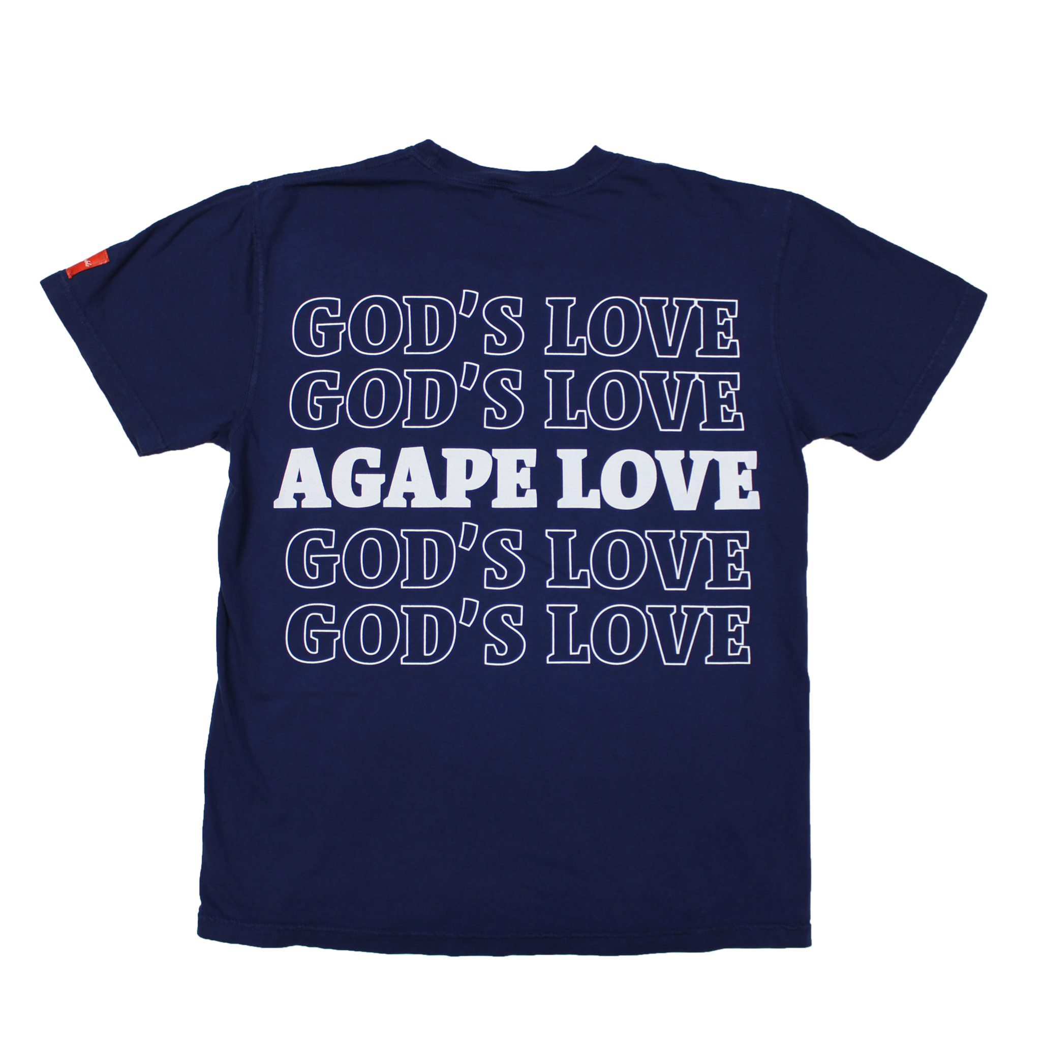 Agape Love (God's Love) Navy T-Shirt