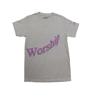 "Worship" Gray T-Shirt